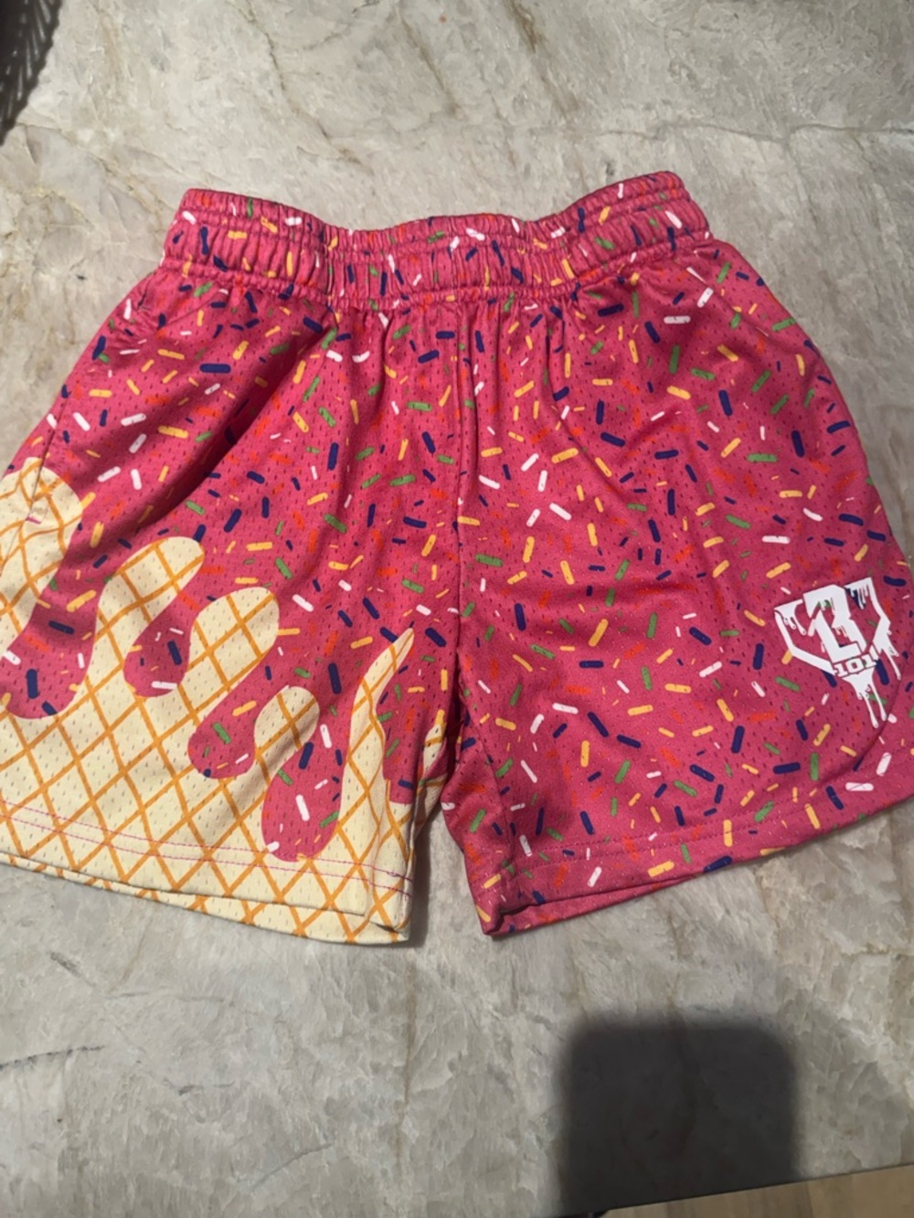 Baseball lifestyle 101 pink shorts